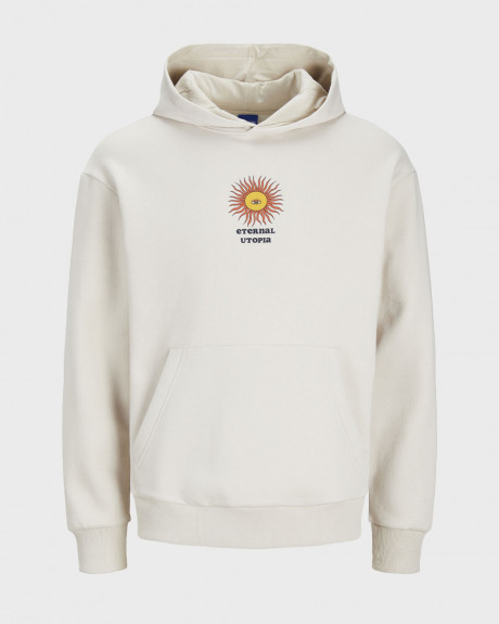 JACK&JONES ΑΝΔΡΙΚΟ ΦΟΥΤΕΡ ΜΕ ΤΥΠΩΜΑ - 12257389