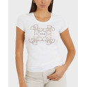 GUESS WOMEN'S T-SHIRT - APW4RI35J1314             - WHITE