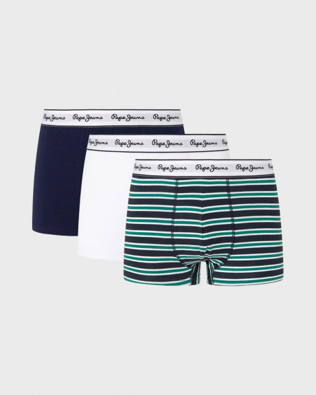 PEPE JEANS ΑΝΔΡΙΚΑ ΜΠΟΞΕΡΑΚΙΑ ΣΕΤ 3 ΤΜΧ. - PMU11136