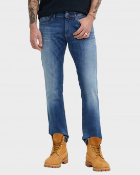 TOMMY HILFIGER ΑΝΔΡΙΚΟ JEAN ΠΑΝΤΕΛΟΝΙ ΣΤΕΝΗ ΓΡΑΜΜΗ SCANTON - DM0DM18723 - ΜΠΛΕ