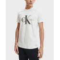 CALVIN KLEIN ΑΝΔΡΙΚΟ T-SHIRT ΣΤΕΝΗ ΓΡΑΜΜΗ - J30J320935 - ΜΑΥΡΟ