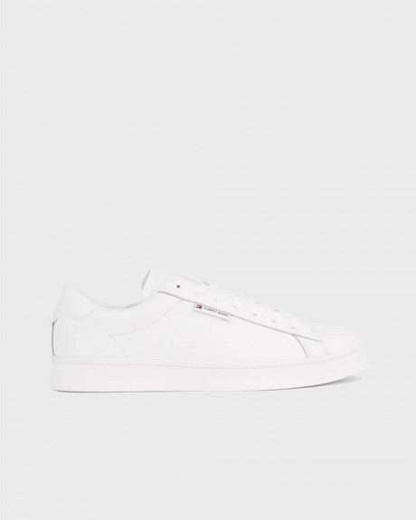 TOMMY HILFIGER ΑΝΔΡΙΚΑ ΔΕΡΜΑΤΙΝΑ SNEAKERS - EΜ0ΕΜ01374