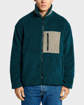 BLACKTOP FOUNDATION ΑΝΔΡΙΚΟ ΜΠΟΥΦΑΝ OVERSIZED - TEDDY - ΠΕΤΡΟΛ