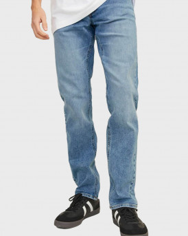 JACK&JONES ΑΝΔΡΙΚΟ ΤΖΙΝ ΣΤΕΝΗ ΓΡΑΜΜΗ - 12249191 - ΜΠΛΕ