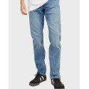JACK&JONES ΑΝΔΡΙΚΟ ΤΖΙΝ ΣΤΕΝΗ ΓΡΑΜΜΗ - 12249191 - ΜΠΛΕ