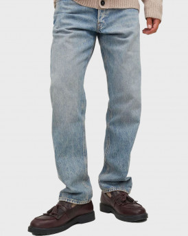 JACK&JONES ΑΝΔΡΙΚΟ ΤΖΙΝ ΠΑΝΤΕΛΟΝΙ ΧΑΛΑΡΗ ΓΡΑΜΜΗ - 12250742 - ΜΠΛΕ