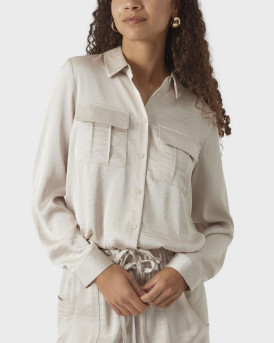 VERO MODA ΓΥΝΑΙΚΕΙΟ ΠΟΥΚΑΜΙΣΟ - 10300418 - ΕΚΡΟΥ