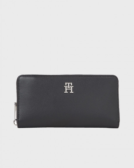 TOMMY HILFIGER ESSENTIAL TH MONOGRAM WOMEN'S WALLET - AW0AW16093