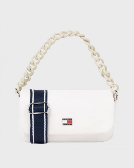 TOMMY JEANS CITY-WIDE FLAP ΓΥΝΑΙΚΕΙΑ CROSSBODY ΤΣΑΝΤΑ - AW0AW15936