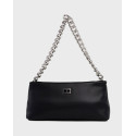 TOMMY JEANS CITY WOMEN'S SHOULDER BAG - AW0AW15937 - BLACK