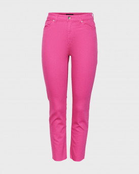 VERO MODA BRENDA ΨΗΛΟΜΕΣΟ ΓΥΝΑΙΚΕΙΟ JEAN ΠΑΝΤΕΛΟΝΙ - 10252779 - ΦΟΥΞΙΑ