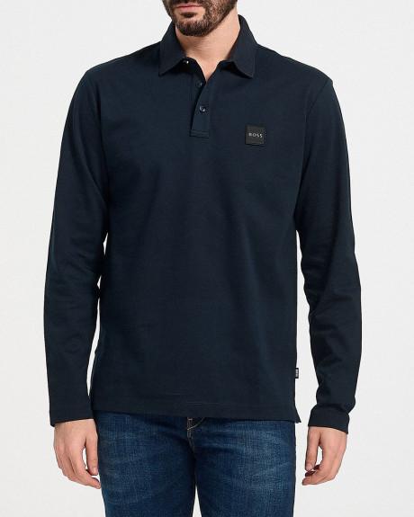 BOSS ΑΝΔΡΙΚΗ ΜΠΛΟΥΖΑ ΠΟΛΟ ΜΑΚΡΥΜΑΝΙΚΗ - 50485162