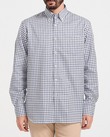 PAUL & SHARK MEN'S CHECK SHIRT - 24413032R