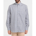PAUL & SHARK MEN'S CHECK SHIRT - 24413032R - BLUE