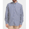 PAUL & SHARK MEN'S STRIPED SHIRT - 24413086R - BLUE