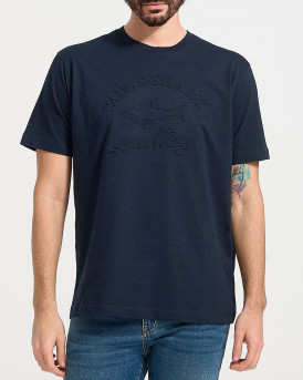 PAUL & SHARK ΑΝΔΡΙΚΟ T-SHIRT - 23411196 - ΜΠΛΕ