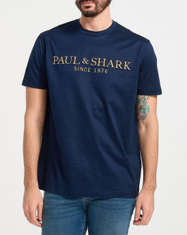 PAUL&SHARK MEN'S T-SHIRT - 24411020 - BLUE