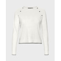 VERO MODA ΓΥΝΑΙΚΕΙΑ ΠΛΕΚΤΗ ΜΠΛΟΥΖΑ - 10300043 - ΜΠΛΕ