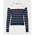 VERO MODA ΓΥΝΑΙΚΕΙΑ ΠΛΕΚΤΗ ΜΠΛΟΥΖΑ - 10300043 - ΜΠΛΕ