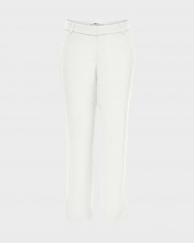 ONLY ΓΥΝΑΙΚΕΙΟ ΠΑΝΤΕΛΟΝΙ ΚΑΝΟΝΙΚΗ ΓΡΑΜΜΗ MID WAIST - 15318468 - ΑΣΠΡΟ