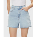TOMMY JEANS WOMEN'S HIGH WAISTED DENIM SHORTS - DW0DW17645 - BLUE