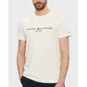 TOMMY HILFIGER ΑΝΔΡΙΚΟ T-SHIRT ΣΤΕΝΗ ΓΡΑΜΜΗ - MW0MW11797 - ΛΑΧΑΝΙ