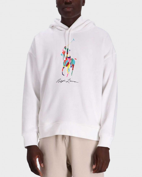 POLO RALPH LAUREN ΑΝΔΡΙΚΟ ΦΟΥΤΕΡ ΜΕ ΚΟΥΚΟΥΛΑ PONY-PRINT JERSEY - 710926613001