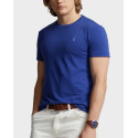 POLO RALPH LAUREN ΑΝΔΡΙΚΗ ΜΠΛΟΥΖΑ ΣΤΕΝΗ ΓΡΑΜΜΗ O-NECK JERSEY - 710671438353 - ΜΠΛΕ