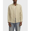 JACK & JONES MEN'S LINEN SHIRT - 12251844 - BLUE