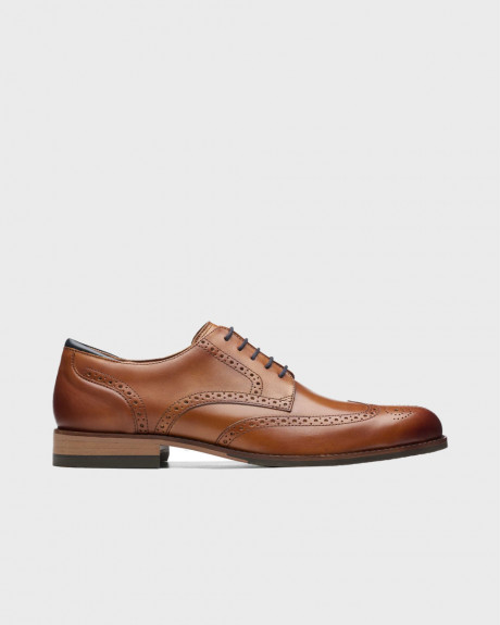 CLARKS CRAFTARLO LIMIT MEN'S LEATHER DERBY SHOES - 26171453