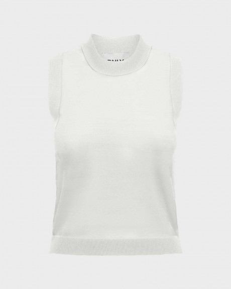 ONLY WOMEN'S TOP MOCK NECK KNITTED REGULAR FIT - 15317672