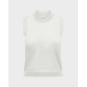 ONLY WOMEN'S TOP MOCK NECK KNITTED REGULAR FIT - 15317672 - WHITE