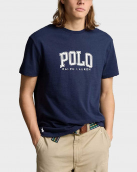 POLO RALPH LAUREN MEN'S T-SHIRT REGULAR FIT 100% COTTON - 710934714006 - BLUE