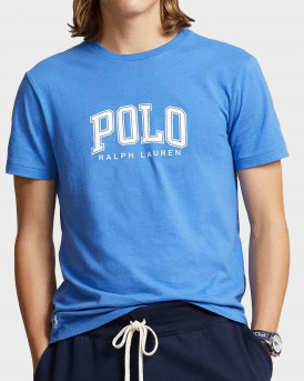 POLO RALPH LAUREN MEN'S T-SHIRT REGULAR FIT 100% COTTON - 710934714005 - LIGHT BLUE