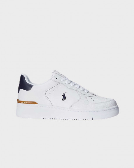 POLO RALPH LAUREN ΑΝΔΡΙΚΑ SNEAKERS MASTERS COURT ΔΕΡΜΑΤΙΝΑ - 809891791004
