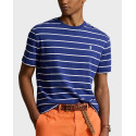 POLO RALPH LAUREN ΑΝΔΡΙΚΟ T-SHIRT ΚΑΝΟΝΙΚΗ ΕΦΑΡΜΟΓΗ - 710934666001 - ΜΠΛΕ