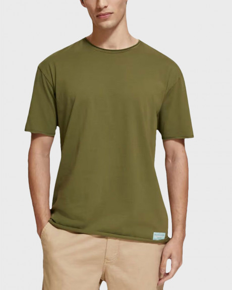SCOTCH & SODA MEN'S RAW EDGE T-SHIRT - 175654