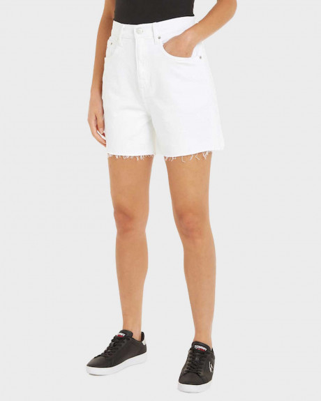 TOMMY JEANS WOMEN'S SHORTS MOM FIT - DW0DW17636