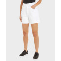 TOMMY JEANS WOMEN'S SHORTS MOM FIT - DW0DW17636 - WHITE