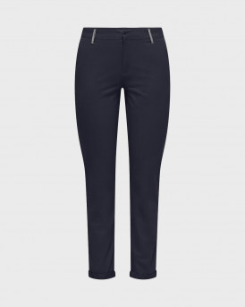 ONLY WOMEN'S CHINO TROUSERS - 15311279 - BLUE