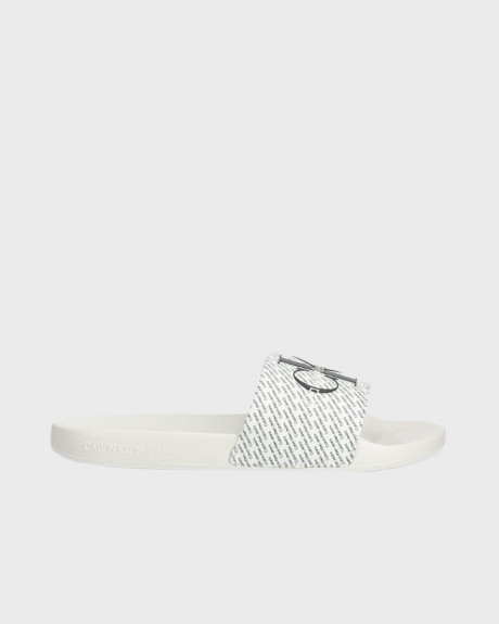CALVIN KLEIN JEANS SLIDE AOP MEN'S SLIDES - YM0YM00955