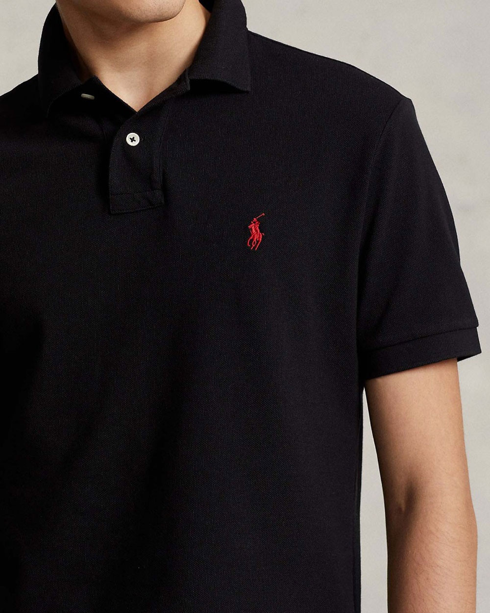POLO RALPH LAUREN MEN'S POLO SLIM FIT SHIRT - 710795080006