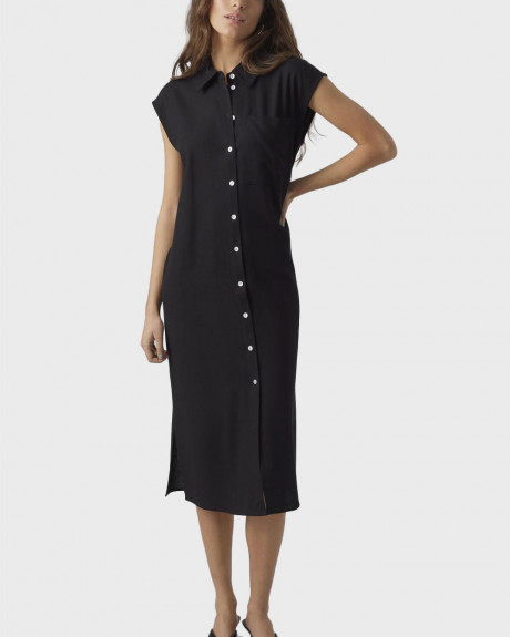 VERO MODA ΓΥΝΑΙΚΕΙΟ ΣΕΜΙΖΙΕ ΦΟΡΕΜΑ MIDI - 10282532