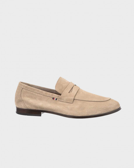 TOMMY HILFIGER ΑΝΔΡΙΚΑ ΠΑΠΟΥΤΣΙΑ SUEDE ΔΕΡΜΑ - FM0FM04988
