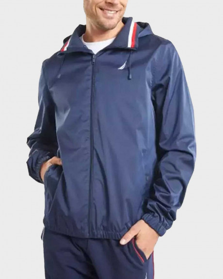 NAUTICA MEN'S HOODED JACKET REGULAR FIT - 3ΝCN1M01653