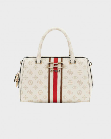 GUESS WOMEN'S BAG SATCHEL 4G DESIGN NELKA - ΗWCG930705 