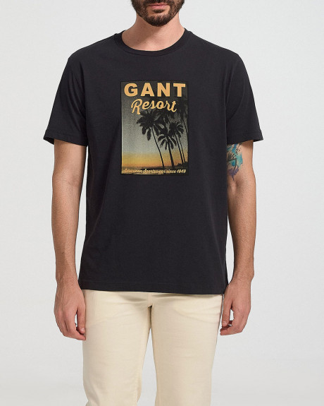 GANT ΑΝΔΡΙΚΟ WASHED GRAPHIC T-SHIRT - 2013078