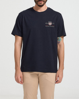 GANT EMBROIDERED ARCHIVE SHIELD T-SHIRT - 2067004 - BLUE