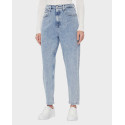 TOMMY JEANS WOMEN'S JEANS TAPERED FIT - DW0DW17703 - BLUE