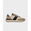 PEPE JEANS ΑΝΔΡΙΚΑ SNEAKERS SUEDE ΔΕΡΜΑΤΙΝΑ BUSTER TAPE - PMS60006 - ΜΠΛΕ